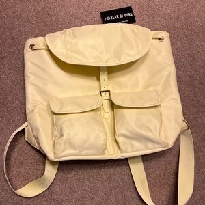 Year of Ours Light Yellow Backpack
